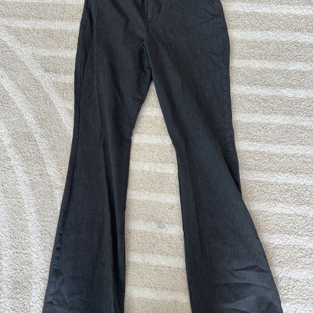 Old Navy Charcoal Pixie Flare Pants